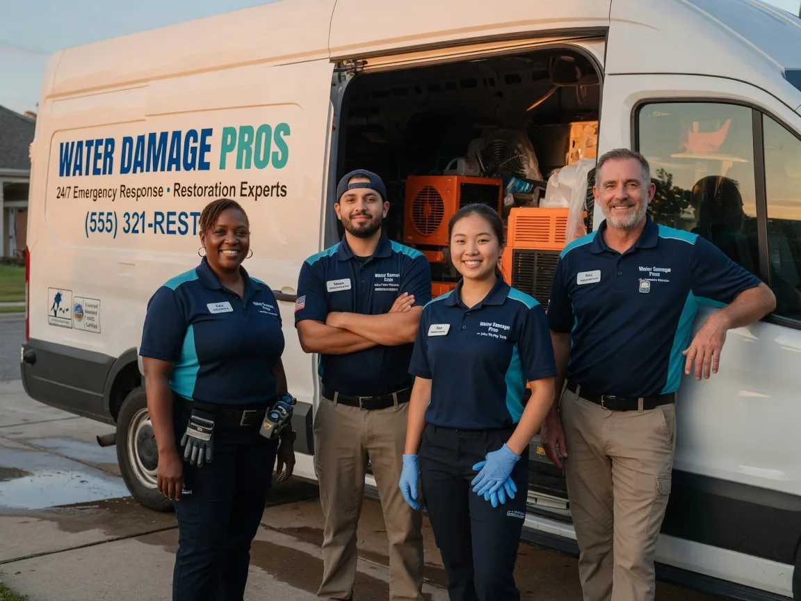 Water Damage Restoration company in Woodville, TX